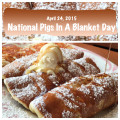 April 24 National Pigs in a blanket day